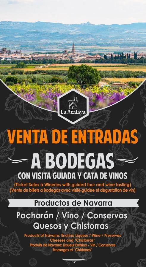 B&B Apartamentos La Atalaya Olite Luaran gambar